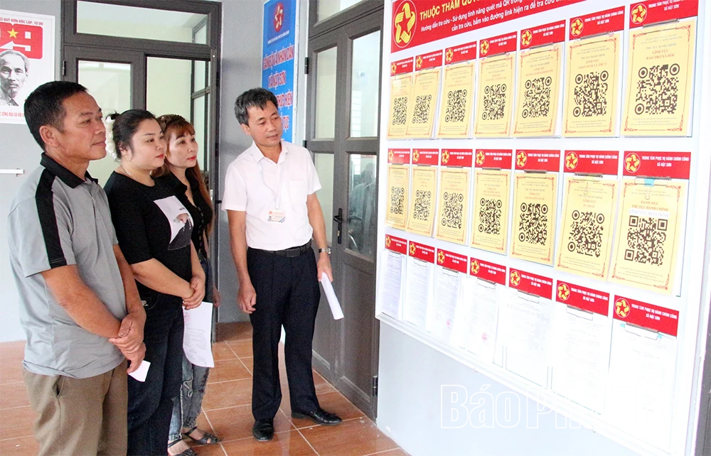 Từ mô hình “6 rõ” đến chính quyền vì dân ở xã Nật Sơn