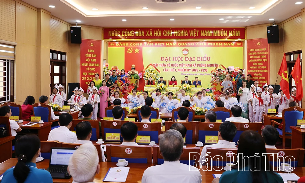 Đại hội đại biểu Mặt trận Tổ quốc xã Phùng Nguyên lần thứ I, nhiệm kỳ 2025-2030