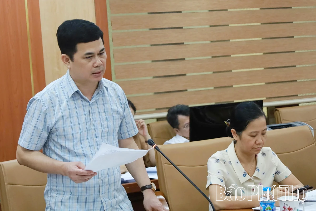 Thảo luận, cho ý kiến vào các dự thảo Nghị quyết của HĐND, Quyết định của UBND tỉnh