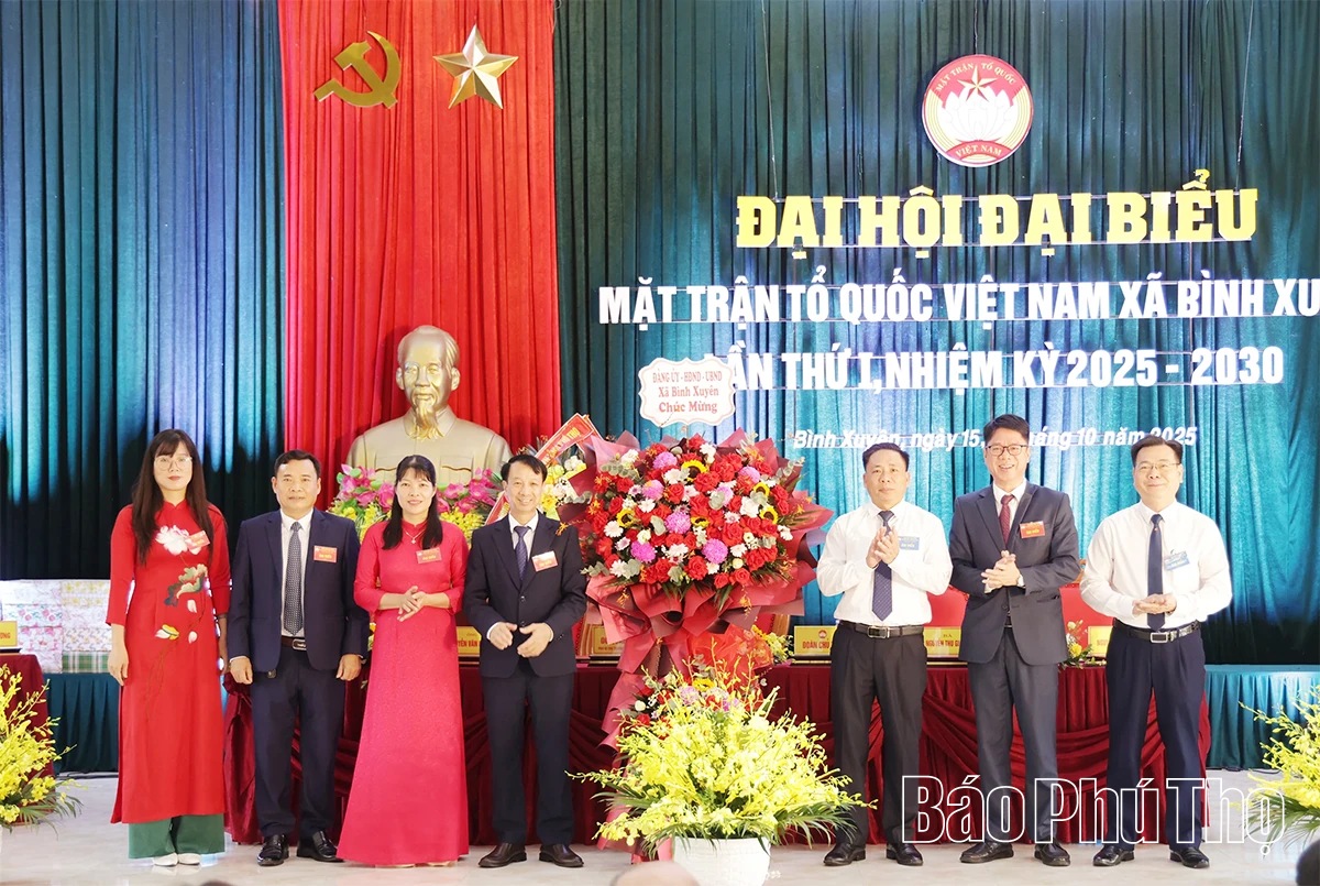 Đại hội đại biểu MTTQ xã Bình Xuyên, nhiệm kỳ 2025-2030