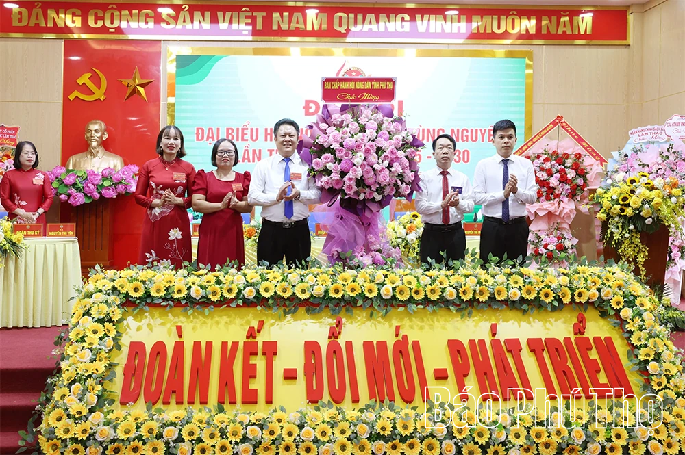 Đại hội đại biểu Hội Nông dân xã Phùng Nguyên lần thứ I, nhiệm kỳ 2025-2030