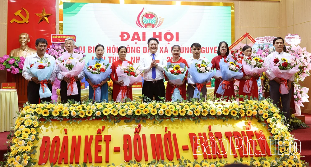 Đại hội đại biểu Hội Nông dân xã Phùng Nguyên lần thứ I, nhiệm kỳ 2025-2030