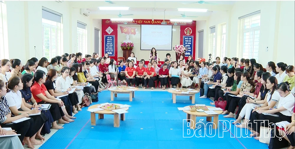 100 cán bộ, giáo viên mầm non được tập huấn nâng cao năng lực chuyên môn