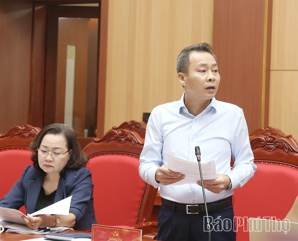 Ban Thường vụ Tỉnh ủy cho ý kiến vào một số nội dung quan trọng