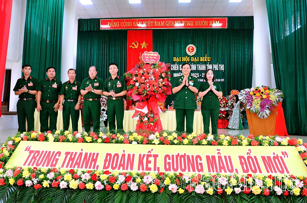 Đại hội đại biểu Hội Cựu chiến binh xã Vĩnh Thành nhiệm kỳ 2025-2030