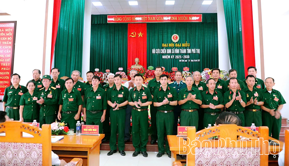 Đại hội đại biểu Hội Cựu chiến binh xã Vĩnh Thành nhiệm kỳ 2025-2030