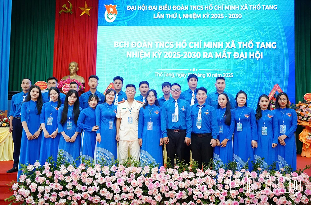 Đại hội đại biểu Đoàn TNCS Hồ Chí Minh xã Thổ Tang lần thứ I, nhiệm kỳ 2025-2030