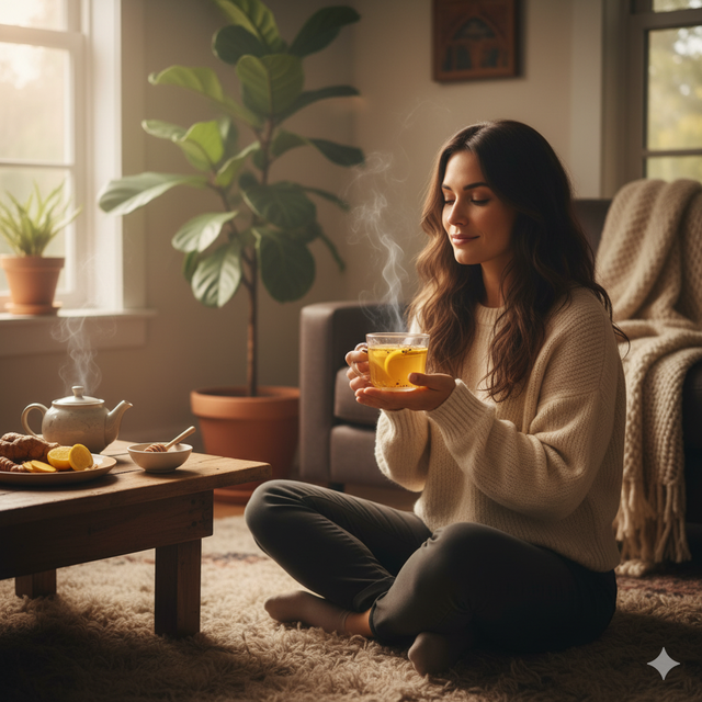 Thời điểm lý tưởng uống trà nghệ giúp tăng cường miễn dịch, tốt cho sức khỏe