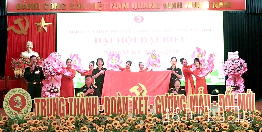 Đại hội đại biểu Hội cựu chiến binh xã Tam Dương Bắc nhiệm kỳ 2025-2030