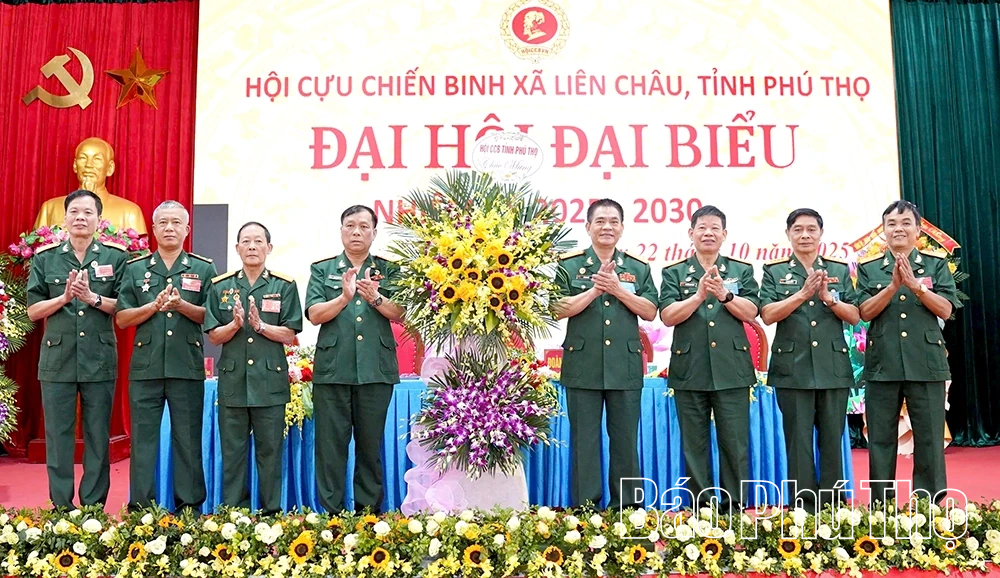 Đại hội đại biểu Hội CCB xã Liên Châu nhiệm kỳ 2025-2030