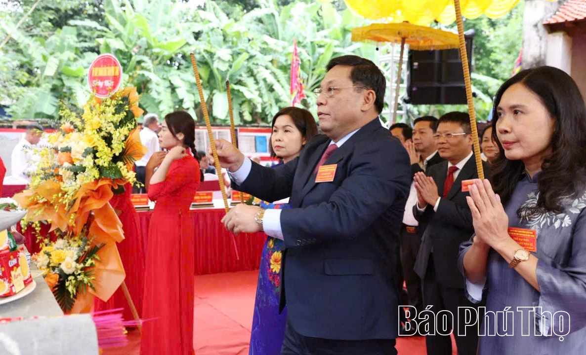 Lễ dâng hương tưởng niệm Danh nhân Đỗ Khắc Chung