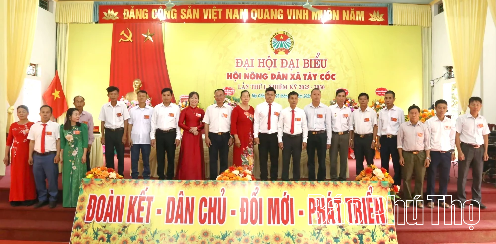 Đại hội đại biểu Hội Nông dân xã Tây Cốc lần thứ I