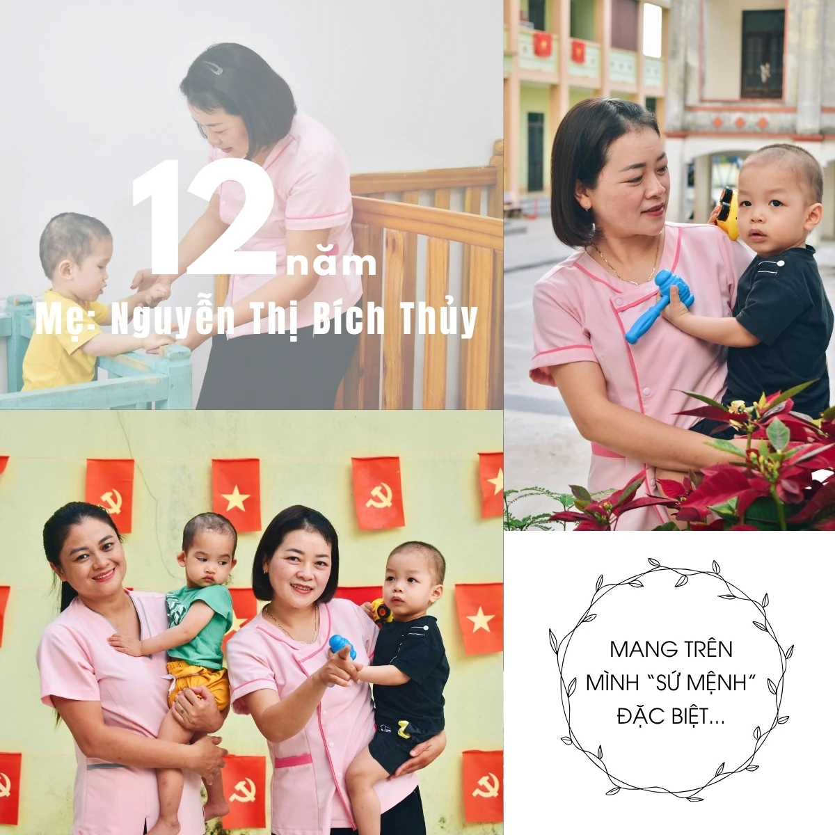 Trong vòng tay “Mẹ nuôi”