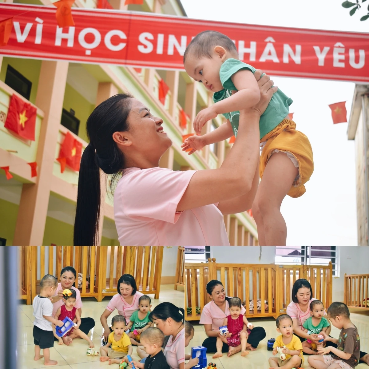 Trong vòng tay “Mẹ nuôi”