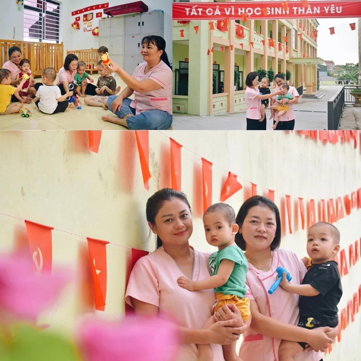 Trong vòng tay “Mẹ nuôi”