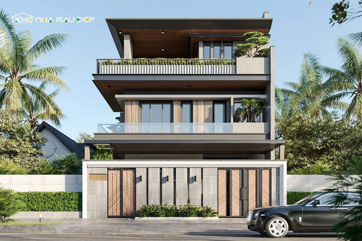 Công ty thiết kế kiến trúc nhà 3 tầng Uy Tín - Kho Nhà Mẫu Đẹp