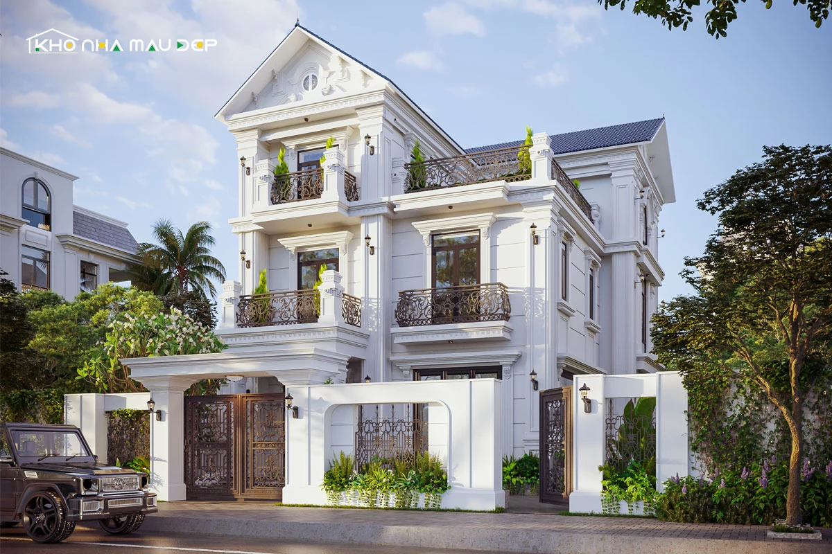 Công ty thiết kế kiến trúc nhà 3 tầng Uy Tín - Kho Nhà Mẫu Đẹp