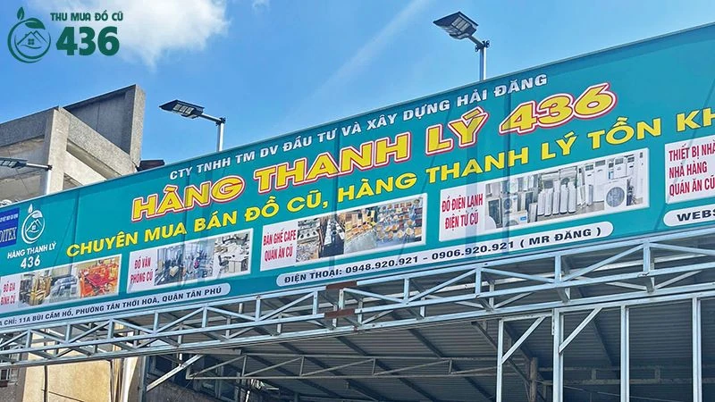 Thu Mua Đồ Cũ 436 – Giải Pháp Thanh Lý Trọn Gói Nhanh Gọn, Giá Cao Tại TP.HCM Và Các Tỉnh Lân Cận
