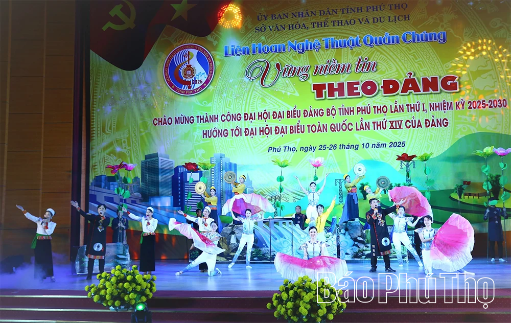 Khai mạc Liên hoan Nghệ thuật quần chúng tỉnh Phú Thọ năm 2025