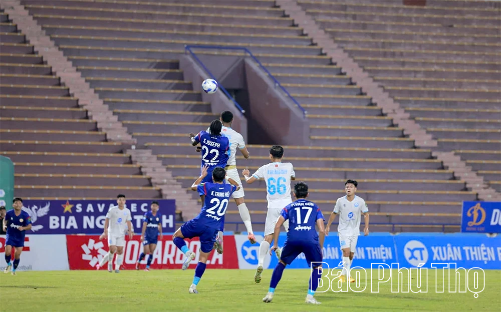 CLB Xuân Thiện Phú Thọ để thua trên sân nhà