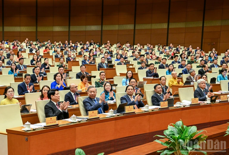 Khai mạc trọng thể Kỳ họp thứ 10, Quốc hội khóa XV