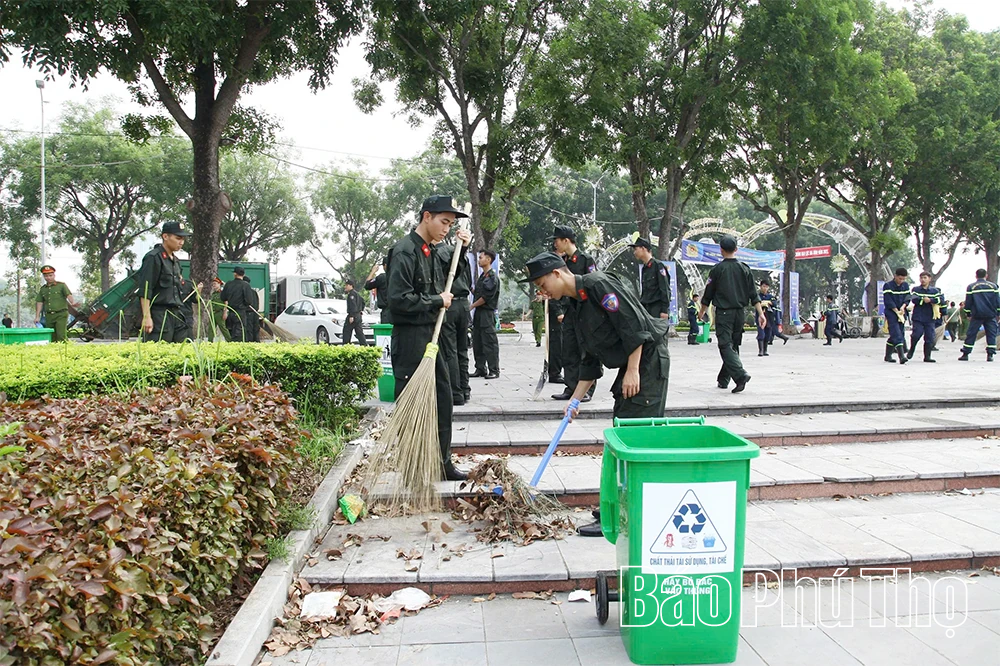 Xung kích vì một môi trường sống xanh - sạch - đẹp