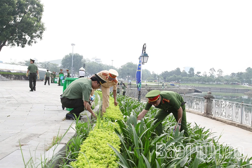 Xung kích vì một môi trường sống xanh - sạch - đẹp