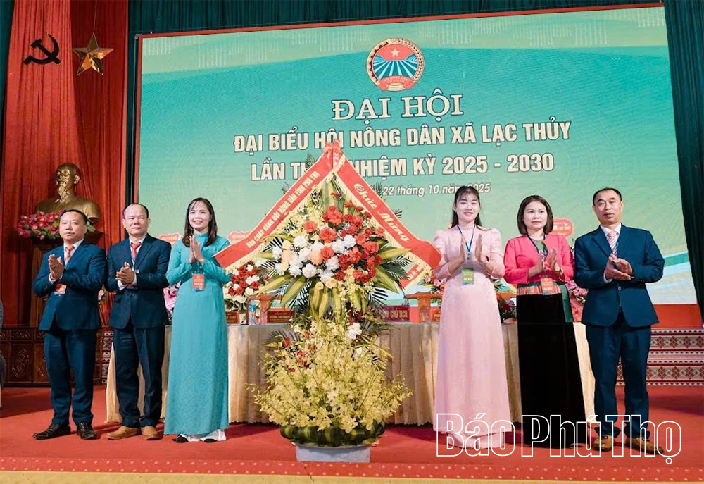 Đại hội đại biểu Hội Nông dân xã Lạc Thuỷ lần thứ I, nhiệm kỳ 2025 – 2030