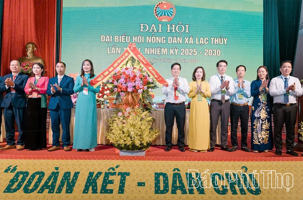 Đại hội đại biểu Hội Nông dân xã Lạc Thuỷ lần thứ I, nhiệm kỳ 2025 – 2030