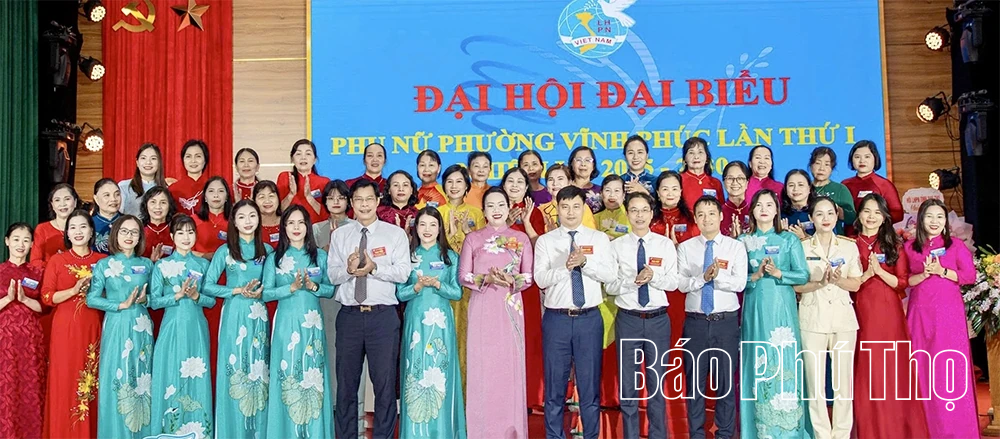 Đại hội đại biểu Phụ nữ phường Vĩnh Phúc lần thứ I, nhiệm kỳ 2025 – 2030