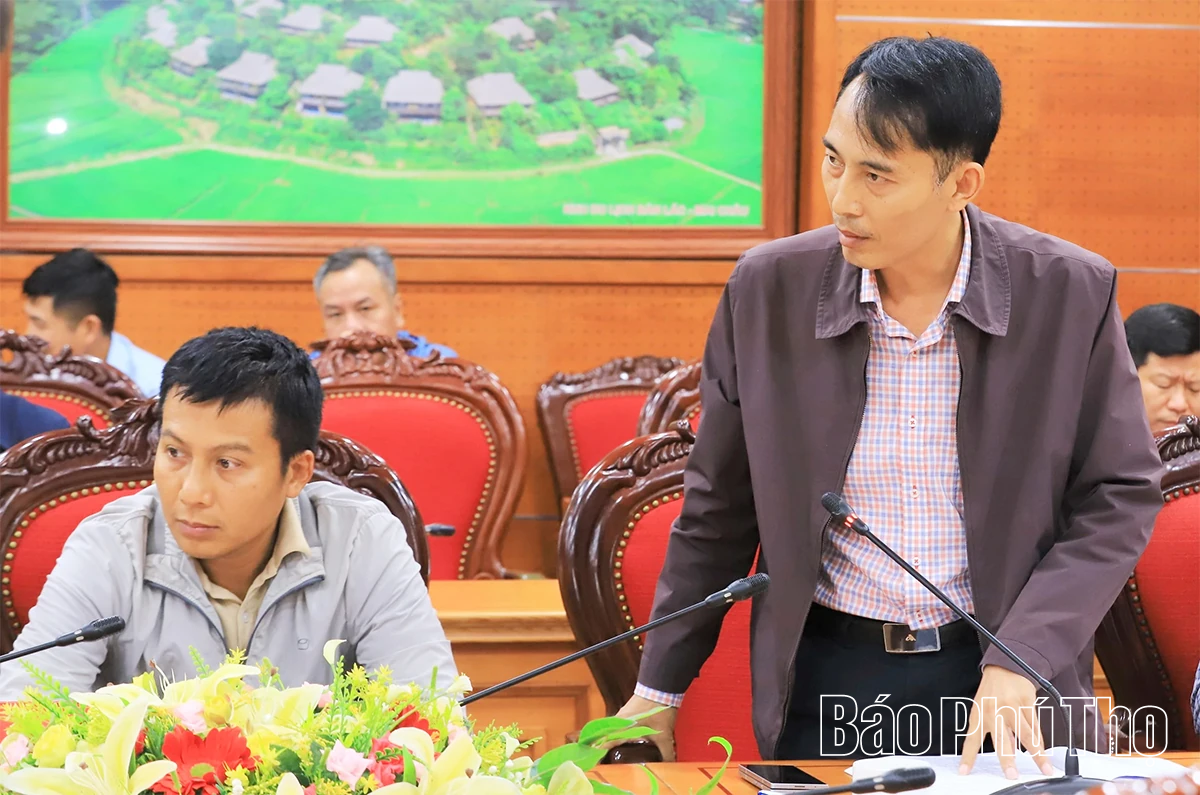 Phó Chủ tịch UBND tỉnh Quách Tất Liêm họp bàn đẩy nhanh tiến độ dự án Cao tốc Hoà Bình - Mộc Châu