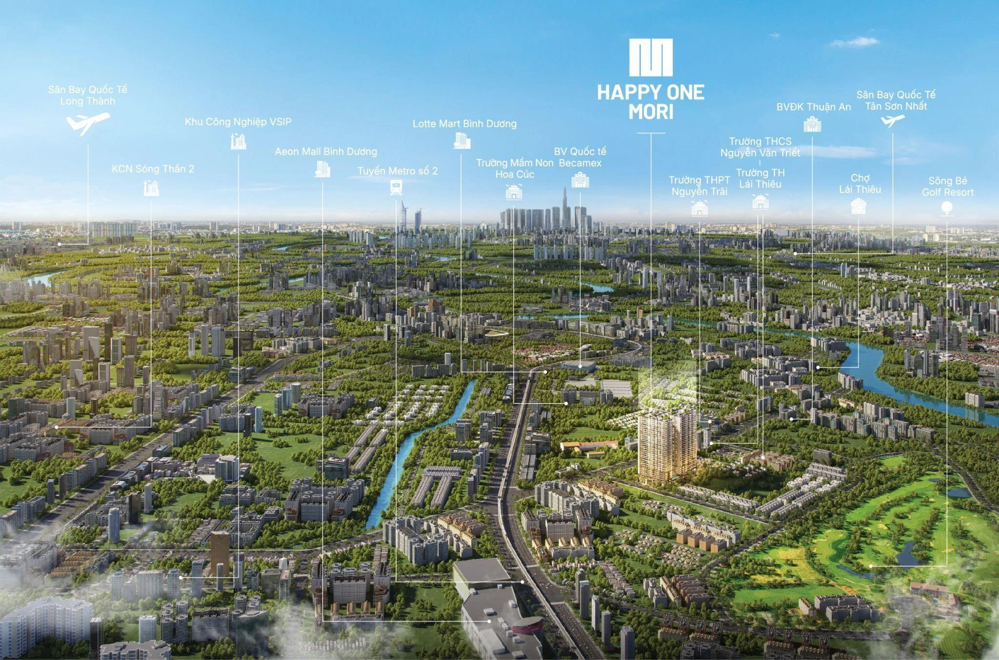 Happy One Mori - Dự án căn hộ pháp lý minh bạch, uy tín chủ đầu tư hàng đầu TP.HCM mở rộng