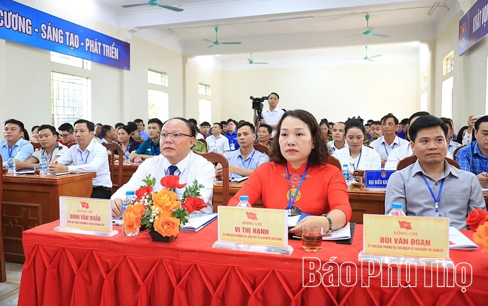 Đại hội đại biểu Đoàn TNCS Hồ Chí Minh xã Thung Nai lần thứ I, nhiệm kỳ 2025-2030