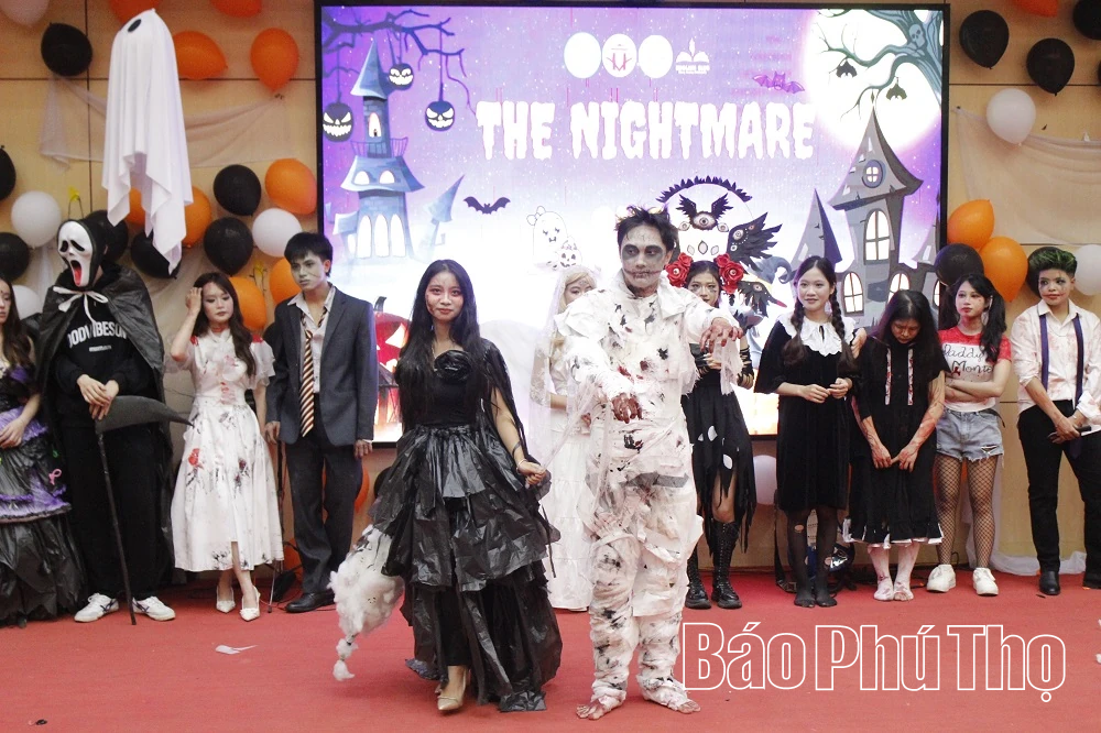 Halloween - Sắc màu hội nhập và bản sắc sinh viên Đại học Hùng Vương