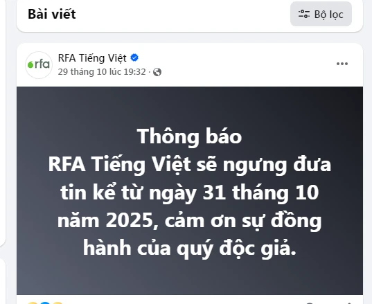 Thêm một loa phản động bị “khóa miệng”