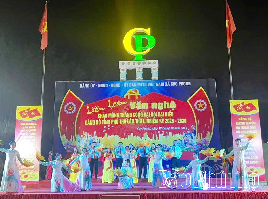 Xã Cao Phong lan toả phong trào văn hoá, văn nghệ trong cộng đồng