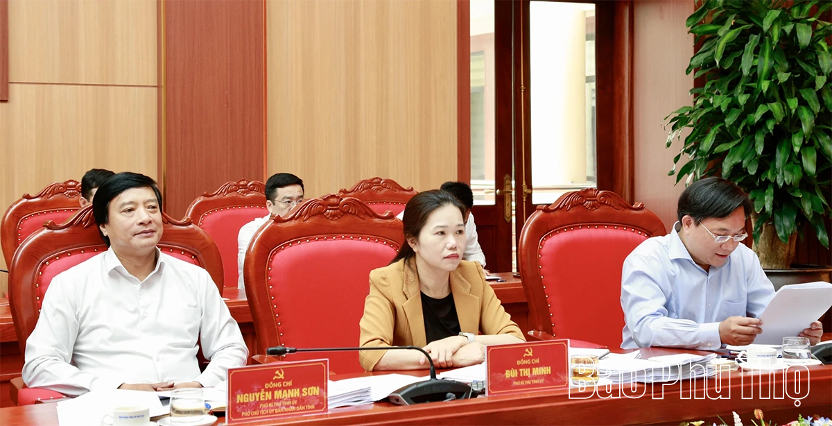 Thường trực Tỉnh ủy họp cho ý kiến một số nội dung quan trọng