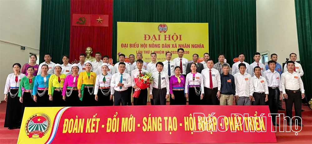 Đại hội đại biểu Hội Nông dân xã Nhân Nghĩa lần thứ I, nhiệm kỳ 2025-2030