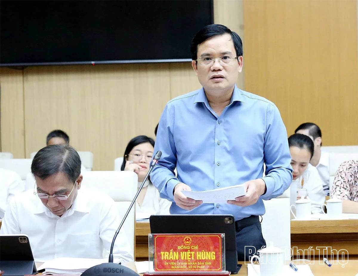 Đẩy nhanh tiến độ tham mưu, đảm bảo hoàn thành mục tiêu: Từ ngày 1/1/2026, có hệ thống văn bản QPPL mới cho hoạt động của tỉnh mới