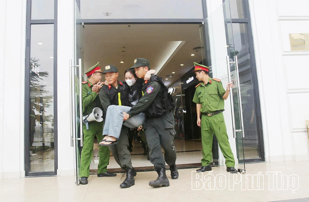 Hợp luyện phương án chữa cháy và cứu nạn, cứu hộ cấp tỉnh năm 2025