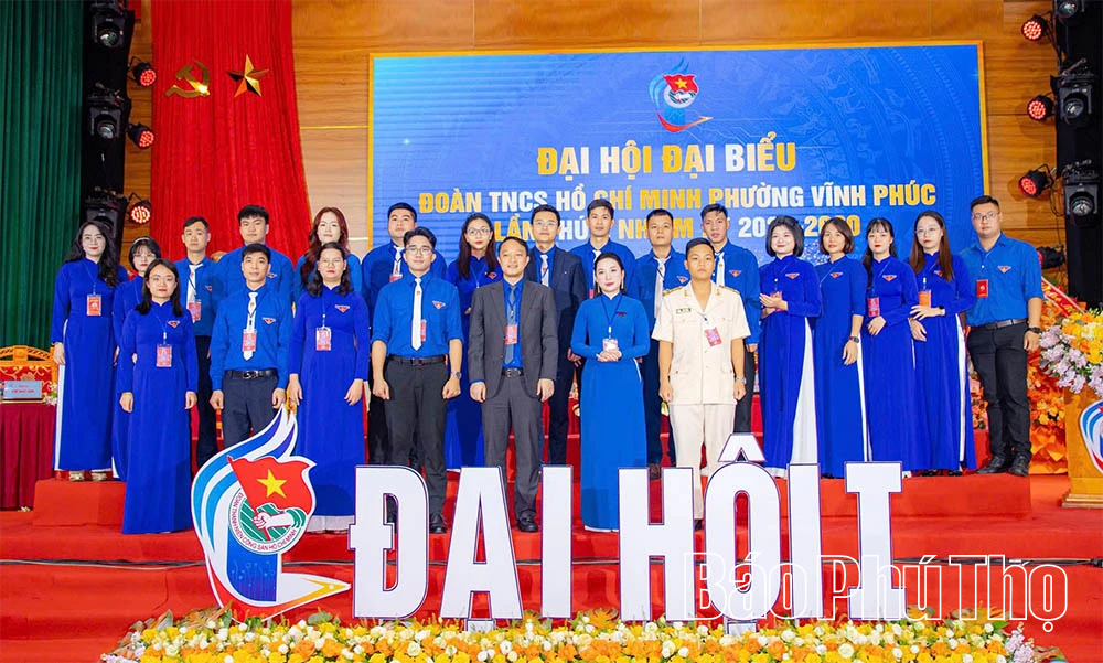 Đại hội đại biểu Đoàn Thanh niên phường Vĩnh Phúc lần thứ I, nhiệm kỳ 2025-2030