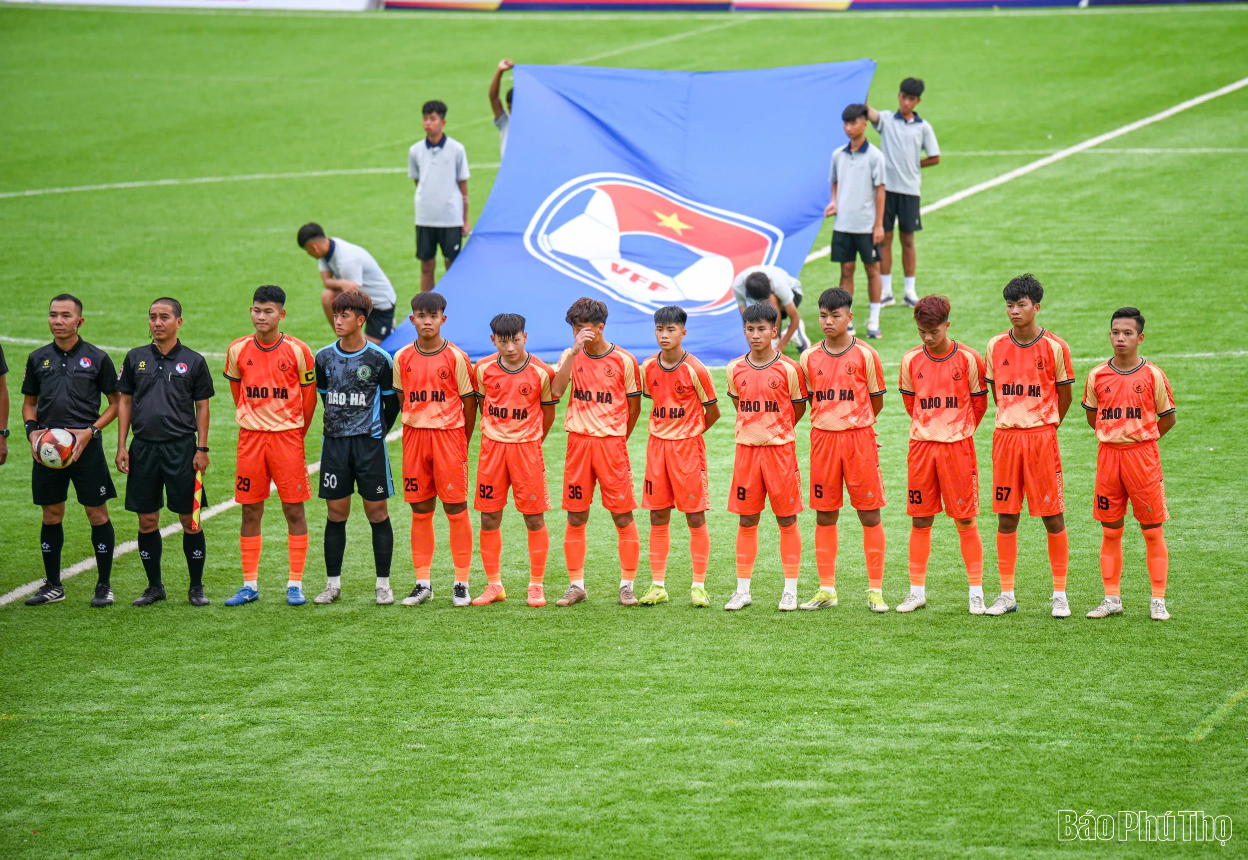 Đội bóng đến từ Phú Thọ tranh tài ở Giải hạng Ba quốc gia năm 2025