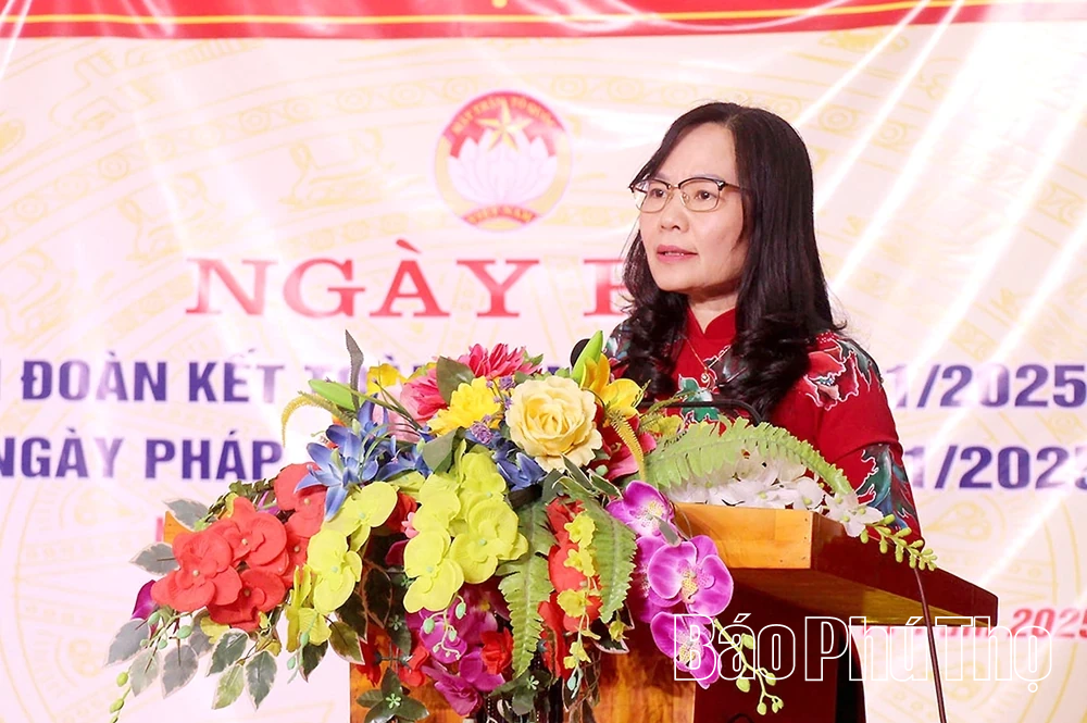 Ngày hội Đại đoàn kết toàn dân tộc tại khu Quyết Tiến