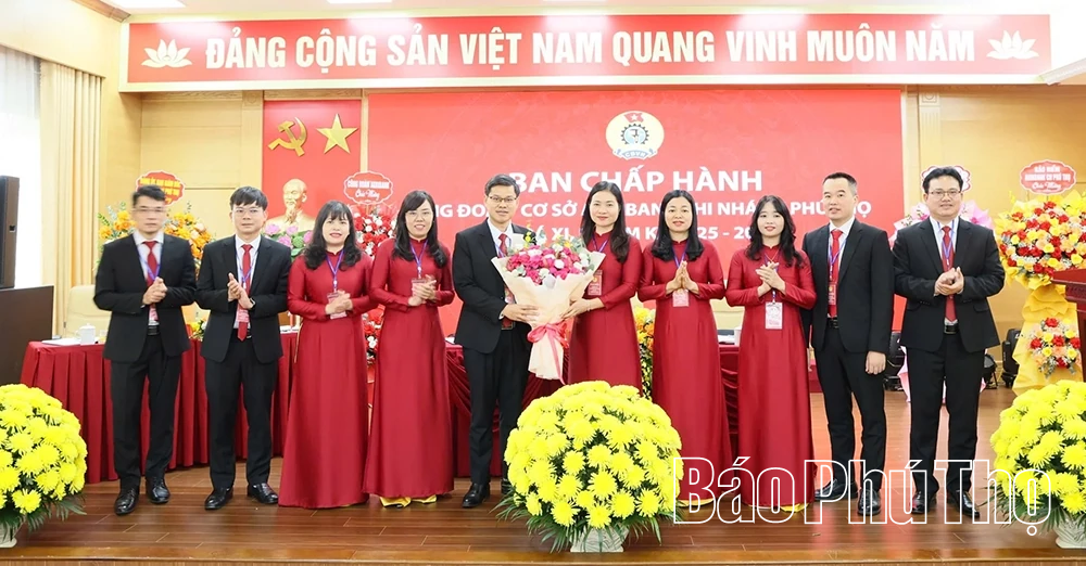 Đại hội Công đoàn cơ sở Agribank Chi nhánh Phú Thọ lần thứ XI, nhiệm kỳ 2025- 2030