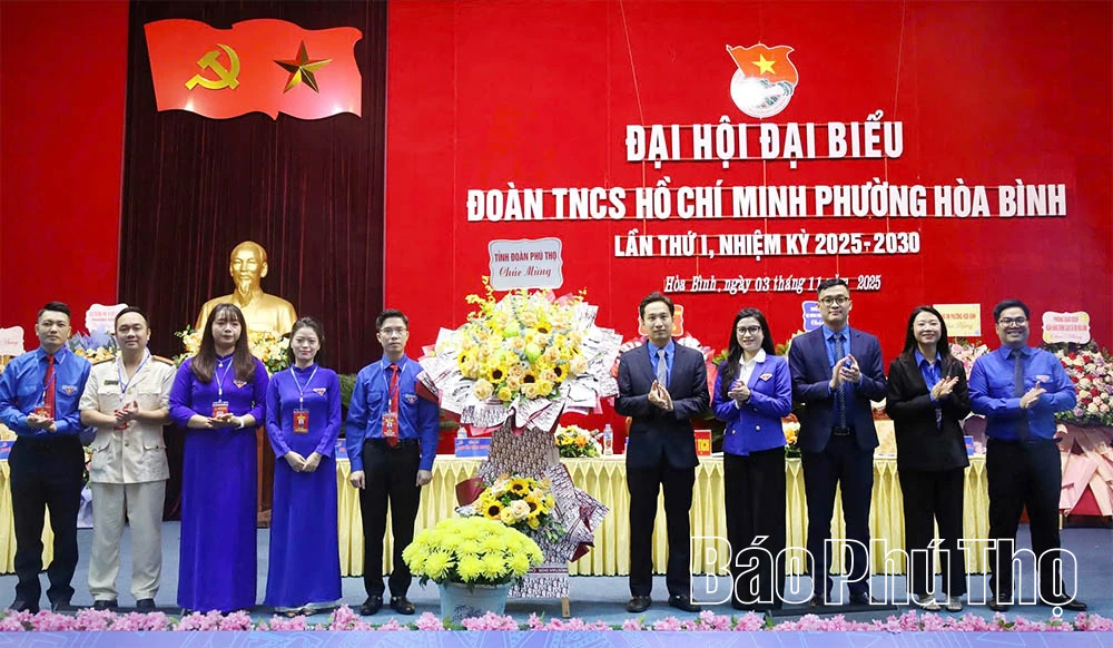 Đại hội đại biểu Đoàn TNCS Hồ Chí Minh phường Hòa Bình lần thứ I