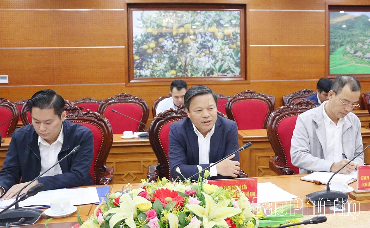 Đoàn công tác Ngân hàng phát triển Châu Á (ADB) thăm và làm việc tại tỉnh