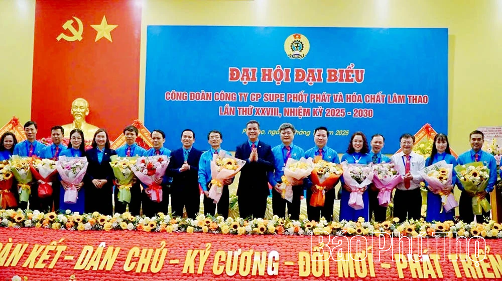 Đại hội Công đoàn Công ty cổ phần Supe phốt phát và Hóa chất Lâm Thao