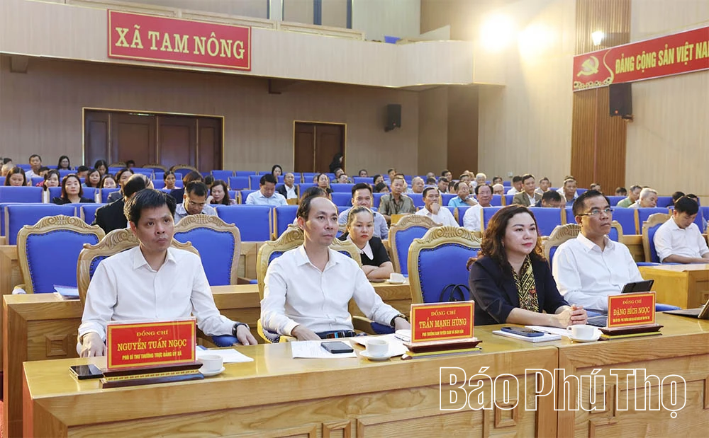 Xã Tam Nông tổng kết công tác dân vận chính quyền năm 2025