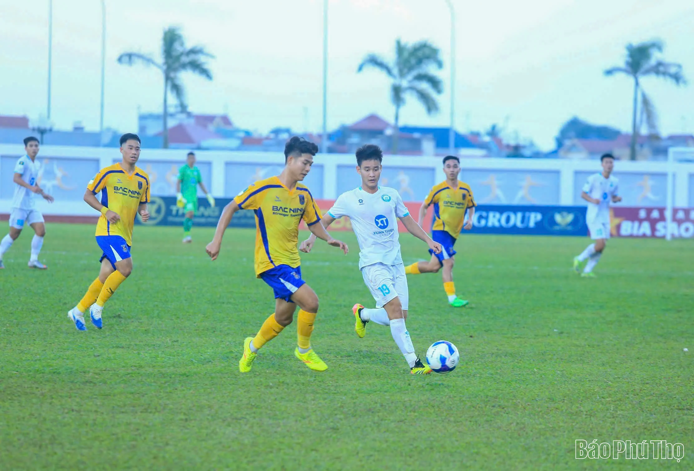 Xuân Thiện Phú Thọ hòa trên sân của Bắc Ninh trong ngày gặp Hà Đức Chinh