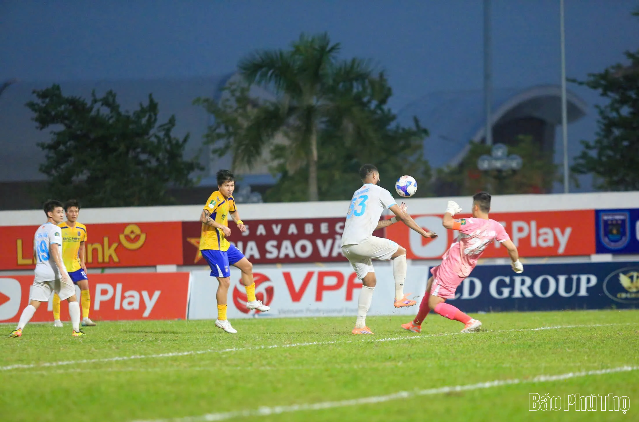 Xuân Thiện Phú Thọ hòa trên sân của Bắc Ninh trong ngày gặp Hà Đức Chinh